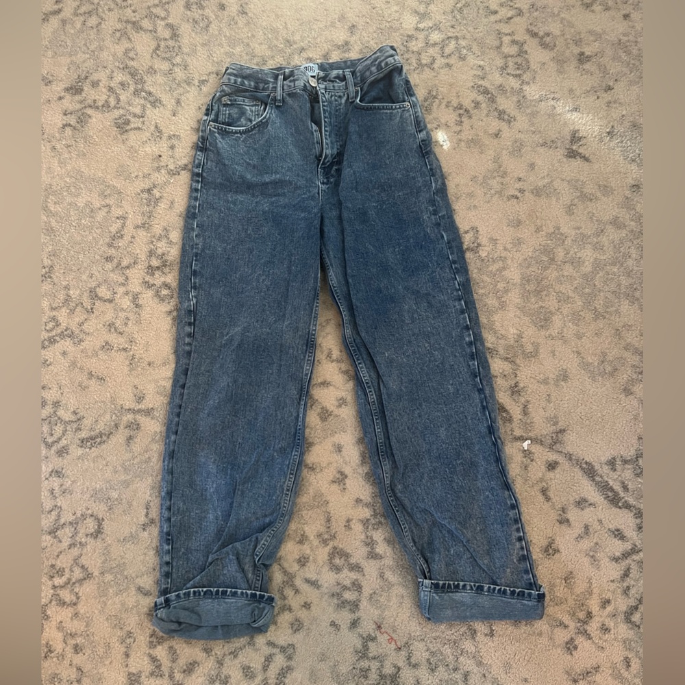 BDG high rise baggy jeans